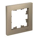 Рамка 1 пост (шампань) ATLASDESIGN SE