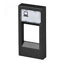 Накладка для 1 разъёма 1-модульная 2017/2018.  N2118.1 AN (антрацит) Zenit ABB