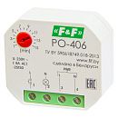 Реле времени PO-406 с задержкой включения 1мин-15мин 8A 1NO F&F Реле времени PO-406 с задержкой включения 1мин-15мин 8A 1NO F&F
