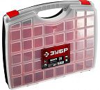 Пластиковый органайзер со съемными лотками ВОЛГА-20 425 х 330 х 60 мм ЗУБР 38034-20