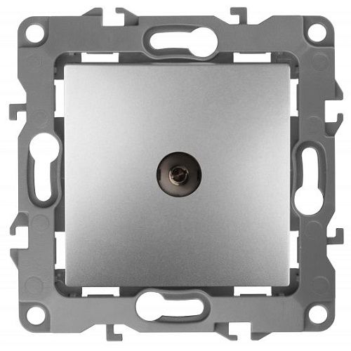 Розетка TV (алюминий) Эра12 ЭРА (12-3101-03)