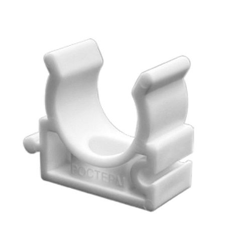 Опора PP-R одинарная РОСТерм профи 20 мм белая KL20 