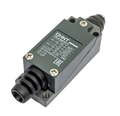 Выключатель путевой YBLX-ME/8111 с плунжером прямого давления CHINT (443014)