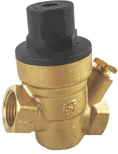 Редуктор давления 1/2 мембранный 1-6 бар с выходом под манометр 1/4 с фильтром РДФ SantechSystems