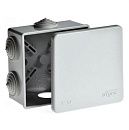 Коробка распаячная ОУ 85х85х40мм с крышкой 6 вводов IP54 ТУСО Ruvinil