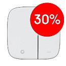 Лицевая панель светорегулятора кнопочного (белая) Valena Allure Legrand (752085)