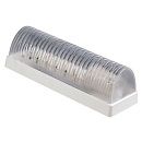 Светильник настенно-потолочный LOLLY 15Вт Е27 225x74x70мм IP20 Horoz (400-000-110) белый