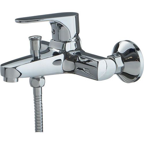 Смеситель ванна MELODIA Rock картридж 35мм короткий излив MDV35240