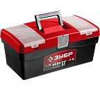 Пластиковый ящик для инструментов НЕВА-17  420 х 220 х 180 мм ЗУБР 38323-17