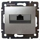 Розетка 1хRJ45 UTP (алюминий) Valena Classic Legrand (770242) Розетка 1хRJ45 UTP (алюминий) Valena Classic Legrand (770242)