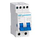 Переключатель трехпозиционный модульный 2п 32А NZK1-32 (R) CHINT (643001) Переключатель трехпозиционный модульный 2п 32А NZK1-32 (R) CHINT (643001)
