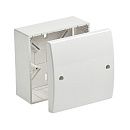 Коробка универсальная ОУ 100х100х55мм с крышкой IP40 (белая) ТУСО Ruvinil