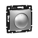 Светорегулятор поворотный 40-400Вт для ламп накаливания/галогенных (алюминий) Valena Classic Legrand (770261) Светорегулятор поворотный 40-400Вт для ламп накаливания/галогенных (алюминий) Valena Classic Legrand (770261)