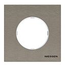 NIE 8671 OX Рамка 1 пост серия SKY Moon (нержавеющая сталь) АВВ