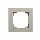 NIE 8571 AL Рамка 1 пост серия SKY (нержавеющая сталь) АВВ