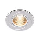 Светильник точечный неповоротный CAST 59 50Вт MR16 Øотв.98мм IP20 Max Light алюминиевое литье/белый