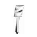 Лейка для душа 1-функциональная квадрат 85x85мм LUXE хром MELODIA MKP26108BL