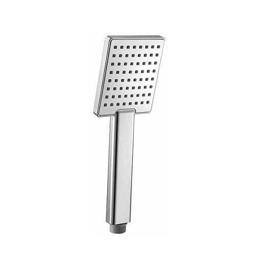 Лейка для душа 1-функциональная квадрат 85x85мм LUXE хром MELODIA MKP26108BL