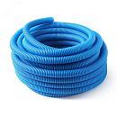 Труба  защитная гофрированная для труб 16 мм (синяя) Dн 25 мм (50м) РОС