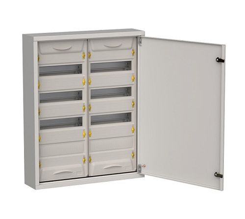 Щит распределительный навесной ЩРн-96 2х48 710х570х140 IP31 серый TITAN 5 ИЭК