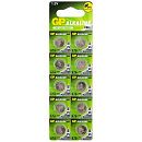 Батарейка алкалиновая пуговичная GP A76FRA-2C10 LR44 1.5В (4891199015496)