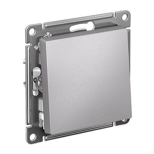 Переключатель 1кл схема 6 10АХ (алюминий) ATLASDESIGN SE