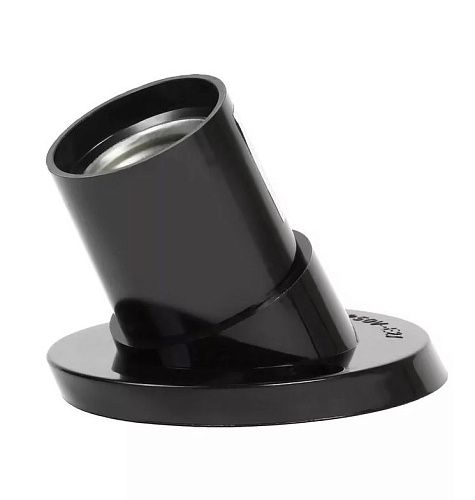 Патрон Е27 настенный наклонный карболитовый Smartbuy