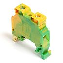 Клеммник на DIN-рейку 6мм2 MTK 6 (земля) ONKA