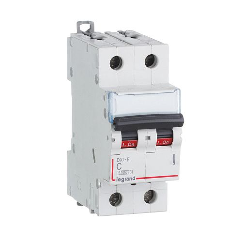 Автоматический выключатель 2п C40 6.0kA DX3-E Legrand (407281)