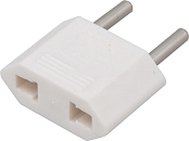 Переходник евро плоский 16А 220В IP20 (белый) TEFAL