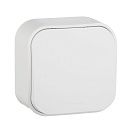 Кнопка 1кл 6А IP20 (белый) Quteo Legrand (782205)