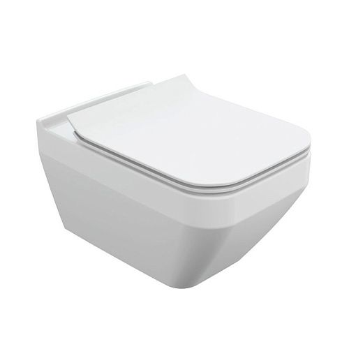 Подвесной унитаз Cersanit CREA SQUARE Clean On DPL EO slim