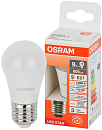Лампа светодиодная шар LS CLP 75 9W/840 170-250V FR  E27 806lm d45x79 40000h матовый OSRAM Лампа светодиодная шар LS CLP 75 9W/840 170-250V FR  E27 806lm d45x79 40000h матовый OSRAM