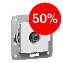 Розетка TV-3 проходная 14дБ 2150/2400МГц (белая) Cariva Legrand (773680) УЦЕНКА Розетка TV-3 проходная 14дБ 2150/2400МГц (белая) Cariva Legrand (773680) УЦЕНКА