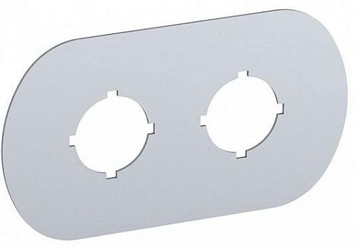 Шильдик МА6-1002 (2 места) для пластикового кнопочного поста ABB