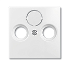 Накладка TV розетки TV/FM/SAT (альпийский белый) Basic 55 (1743-94) ABB Накладка TV розетки TV/FM/SAT (альпийский белый) Basic 55 (1743-94) ABB