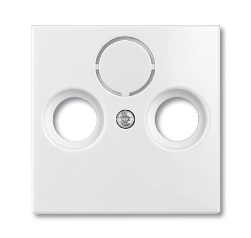 Накладка TV розетки TV/FM/SAT (альпийский белый) Basic 55 (1743-94) ABB