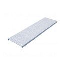 Крышка лотка 100мм Быстрый монтаж КМ-Профиль 3м