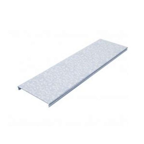 Крышка лотка 100мм Быстрый монтаж КМ-Профиль 3м