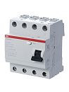 Устройство защитного отключения 4п 40А 30мА тип AC FH204 AC-40/0.03 ABB ФЛ
