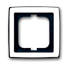 BJE Рамка 1 пост (глянцевый хром) Solo/future 1754-0-4538