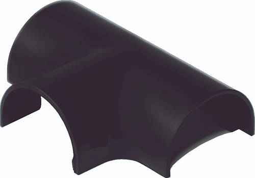 Тройник для кабель-канала 30х13 (антрацит) MultiSet SE