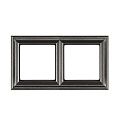 Рамка 2 поста (антрацит) ECO Profi DECO JUNG Рамка 2 поста (антрацит) ECO Profi DECO JUNG
