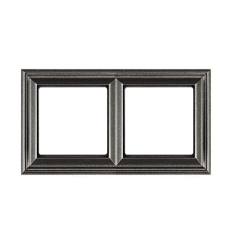 Рамка 2 поста (антрацит) ECO Profi DECO JUNG