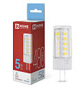Лампа светодиодная капсула LED-JC 5Вт 6500K 480Лм G4 IN HOME