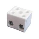 Клемма керамическая 2х16.0мм2 с крепежным отверстием (112-12521200-00) Werit