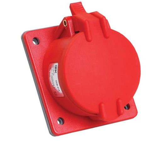 Розетка ССИ-425 32А-6ч/200/346-240/415В 3Р+PЕ+N IP44 встраиваемая MAGNUM ИЭК