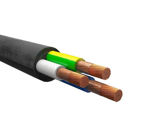 Кабель силовой КГтп-ХЛ 3х4.0 Калужский кабельный завод (ККЗ) (ГОСТ) 