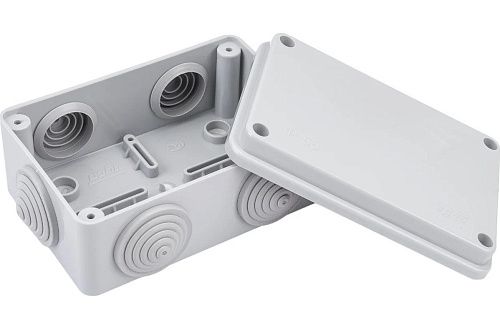 Коробка распаячная ОУ 120х80х50мм с крышкой 6 вводов IP55 ТУСО 67051 Ruvinil