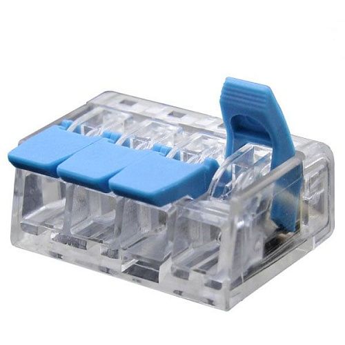 Клемма соединительная рычажковая 4х4мм2 221-4P SINEYI